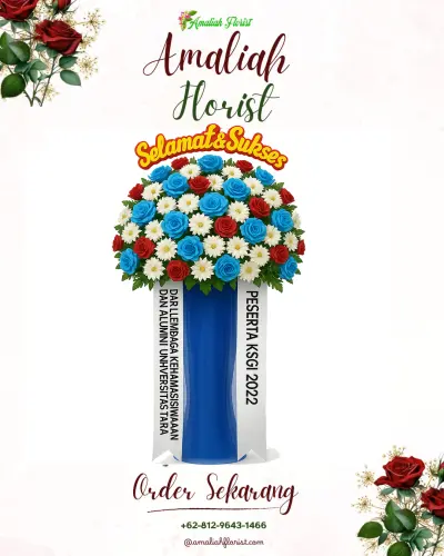 Standing Flower di Rumah Duka Rs Santo Borromeus